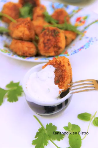 Hannan harissa-papupyörykät