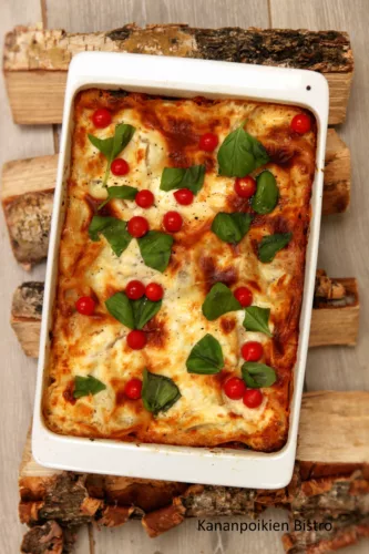 Hernerouhe-suppislasagne