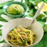Sitruunainen salvia-valkopapupasta