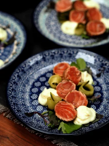 Taivaallinen lohipastrami