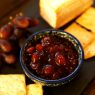 Kirsikkahilloketta ja brebirousse-juustoa