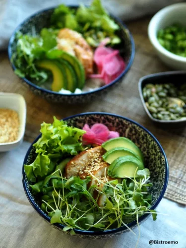 Teriyaki-kanabowl